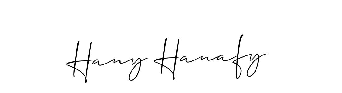 Best and Professional Signature Style for Hany Hanafy. Allison_Script Best Signature Style Collection. Hany Hanafy signature style 2 images and pictures png