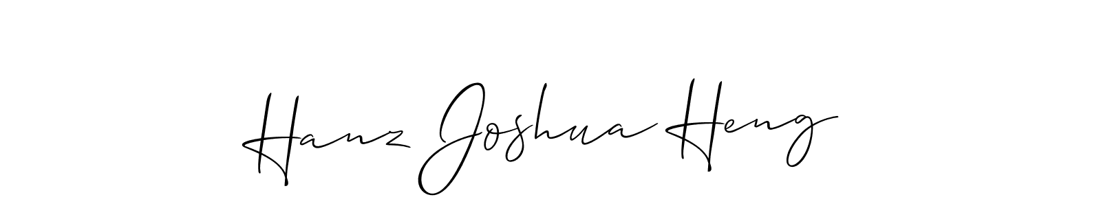 Here are the top 10 professional signature styles for the name Hanz Joshua Heng. These are the best autograph styles you can use for your name. Hanz Joshua Heng signature style 2 images and pictures png