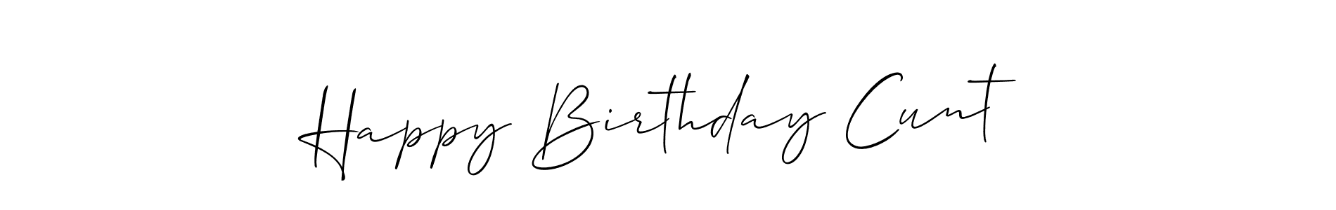 See photos of Happy Birthday Cunt official signature by Spectra . Check more albums & portfolios. Read reviews & check more about Allison_Script font. Happy Birthday Cunt signature style 2 images and pictures png
