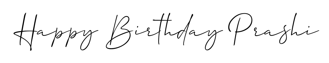 Here are the top professional signature styles for the name Happy Birthday Prashi. These are the best autograph styles you can use for your name. Happy Birthday Prashi signature style 2 images and pictures png