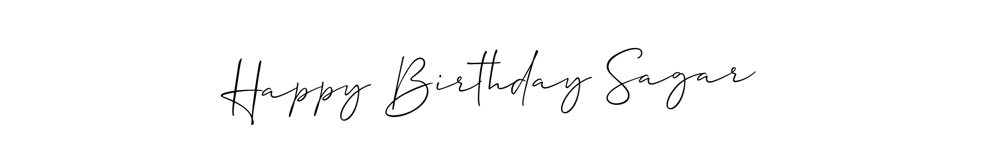 Once you've used our free online signature maker to create your best signature Allison_Script style, it's time to enjoy all of the benefits that Happy Birthday Sagar name signing documents. Happy Birthday Sagar signature style 2 images and pictures png