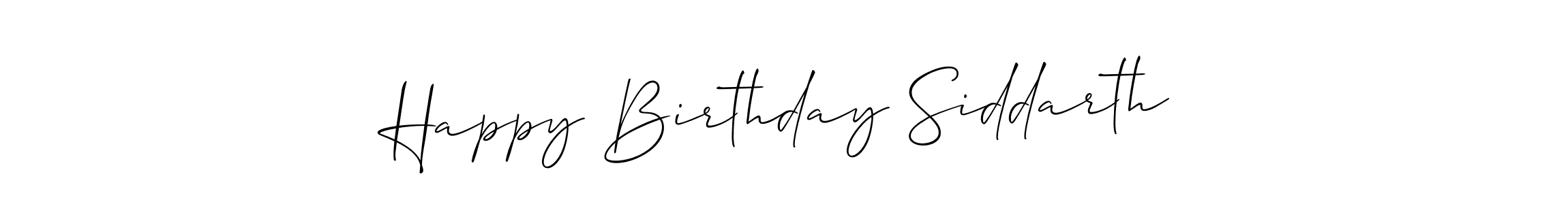 See photos of Happy Birthday Siddarth official signature by Spectra . Check more albums & portfolios. Read reviews & check more about Allison_Script font. Happy Birthday Siddarth signature style 2 images and pictures png