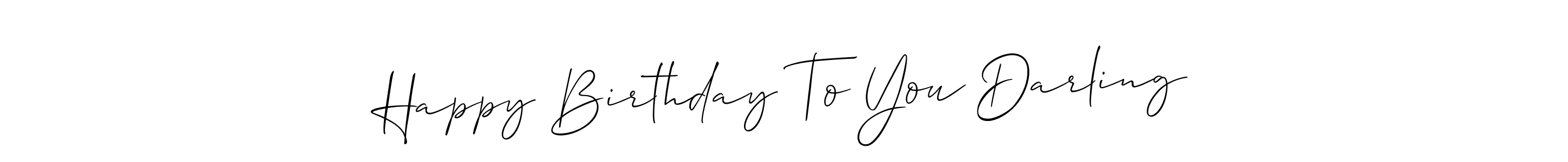 77+ Happy Birthday To You Darling Name Signature Style Ideas | Good ...