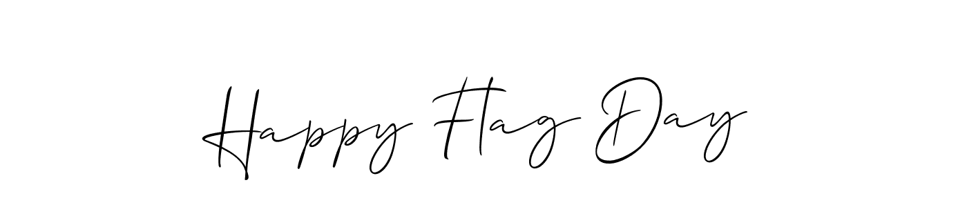 Similarly Allison_Script is the best handwritten signature design. Signature creator online .You can use it as an online autograph creator for name Happy Flag Day. Happy Flag Day signature style 2 images and pictures png