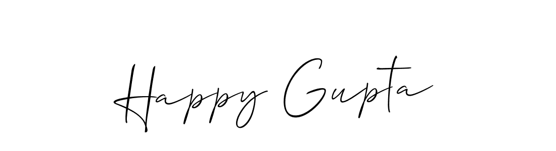 You can use this online signature creator to create a handwritten signature for the name Happy Gupta. This is the best online autograph maker. Happy Gupta signature style 2 images and pictures png