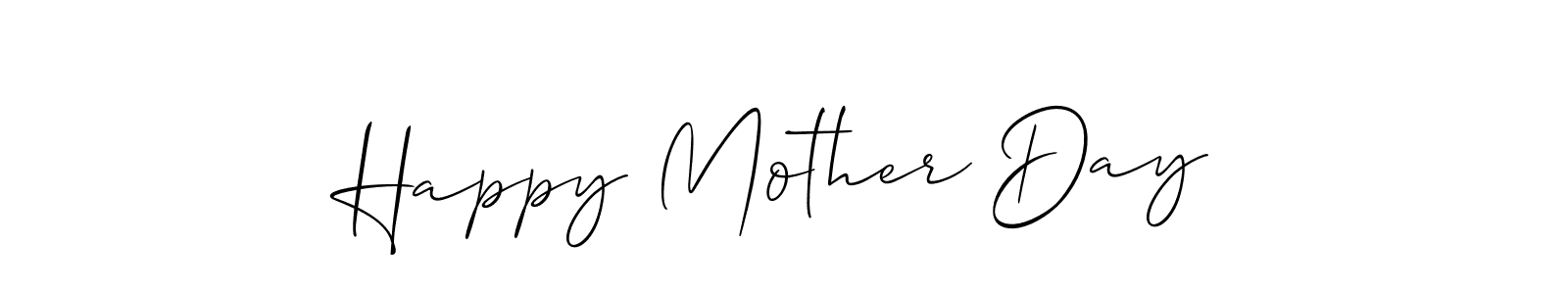It looks lik you need a new signature style for name Happy Mother Day. Design unique handwritten (Allison_Script) signature with our free signature maker in just a few clicks. Happy Mother Day signature style 2 images and pictures png
