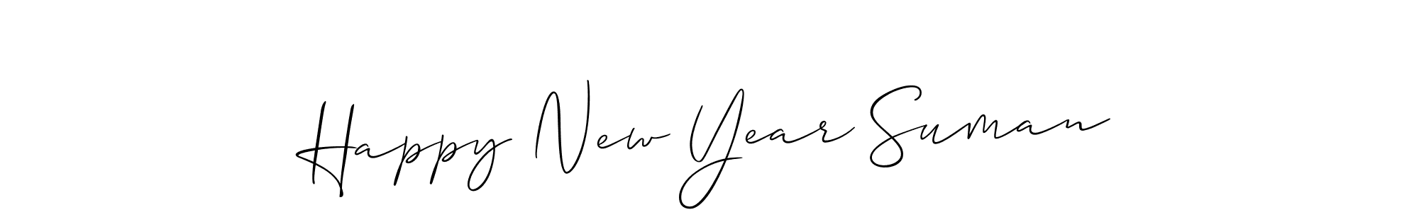 This is the best signature style for the Happy New Year Suman name. Also you like these signature font (Allison_Script). Mix name signature. Happy New Year Suman signature style 2 images and pictures png