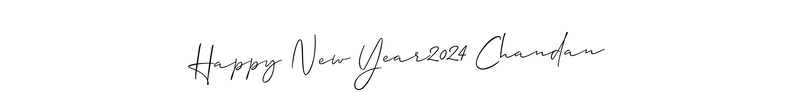 Once you've used our free online signature maker to create your best signature Allison_Script style, it's time to enjoy all of the benefits that Happy New Year2024 Chandan name signing documents. Happy New Year2024 Chandan signature style 2 images and pictures png