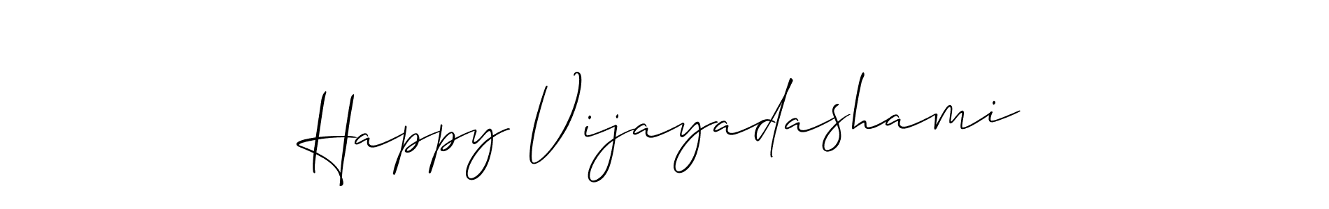 You should practise on your own different ways (Allison_Script) to write your name (Happy Vijayadashami) in signature. don't let someone else do it for you. Happy Vijayadashami signature style 2 images and pictures png