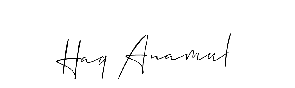 You can use this online signature creator to create a handwritten signature for the name Haq Anamul. This is the best online autograph maker. Haq Anamul signature style 2 images and pictures png