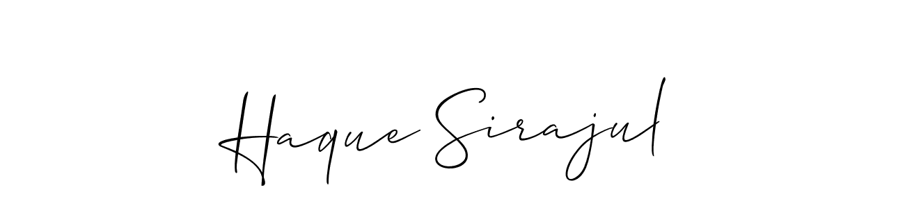 You can use this online signature creator to create a handwritten signature for the name Haque Sirajul. This is the best online autograph maker. Haque Sirajul signature style 2 images and pictures png