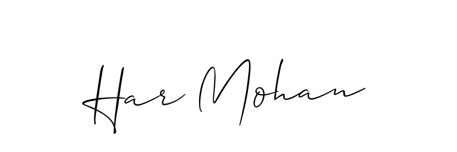 if you are searching for the best signature style for your name Har Mohan. so please give up your signature search. here we have designed multiple signature styles  using Allison_Script. Har Mohan signature style 2 images and pictures png