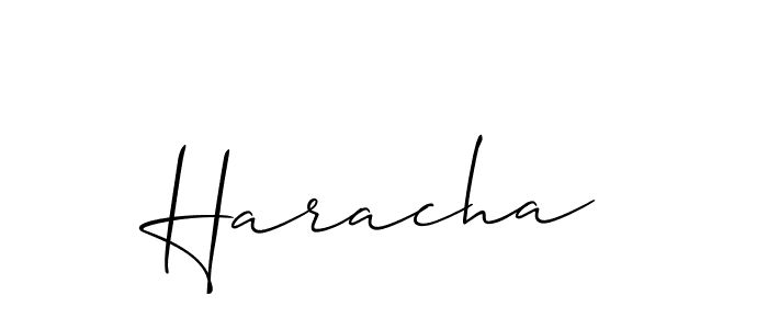 You can use this online signature creator to create a handwritten signature for the name Haracha. This is the best online autograph maker. Haracha signature style 2 images and pictures png