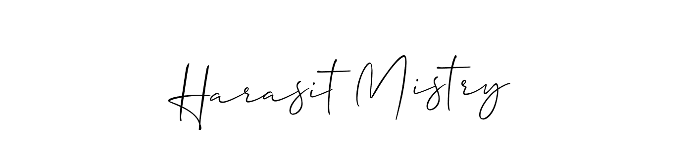 Best and Professional Signature Style for Harasit Mistry. Allison_Script Best Signature Style Collection. Harasit Mistry signature style 2 images and pictures png