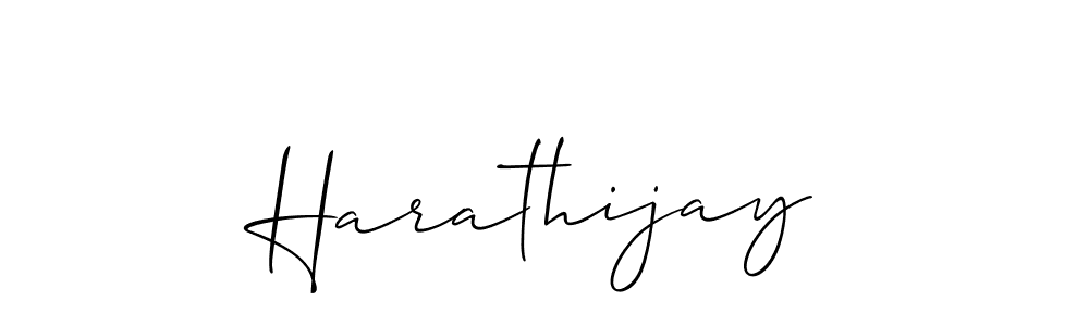 Make a beautiful signature design for name Harathijay. Use this online signature maker to create a handwritten signature for free. Harathijay signature style 2 images and pictures png