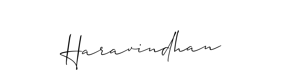 Best and Professional Signature Style for Haravindhan. Allison_Script Best Signature Style Collection. Haravindhan signature style 2 images and pictures png