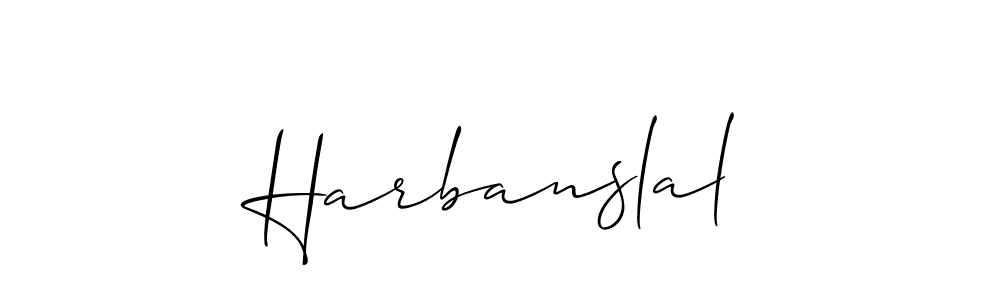 if you are searching for the best signature style for your name Harbanslal. so please give up your signature search. here we have designed multiple signature styles  using Allison_Script. Harbanslal signature style 2 images and pictures png