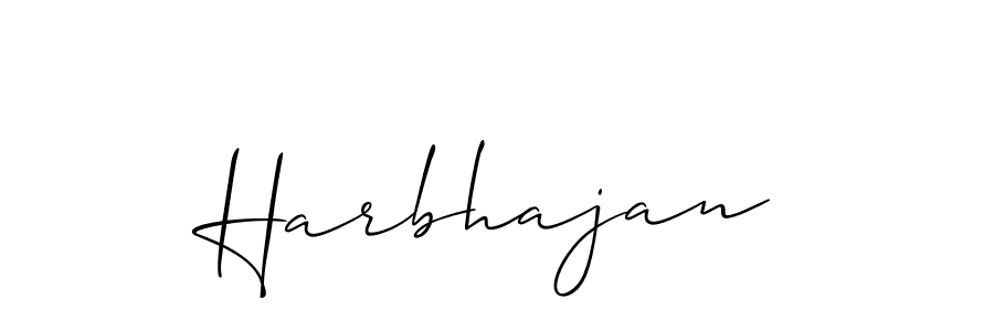 Design your own signature with our free online signature maker. With this signature software, you can create a handwritten (Allison_Script) signature for name Harbhajan. Harbhajan signature style 2 images and pictures png