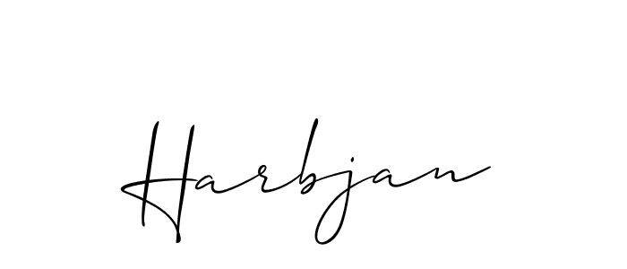 It looks lik you need a new signature style for name Harbjan. Design unique handwritten (Allison_Script) signature with our free signature maker in just a few clicks. Harbjan signature style 2 images and pictures png
