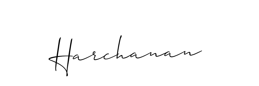 Also we have Harchanan name is the best signature style. Create professional handwritten signature collection using Allison_Script autograph style. Harchanan signature style 2 images and pictures png