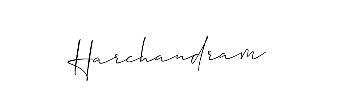 Also we have Harchandram name is the best signature style. Create professional handwritten signature collection using Allison_Script autograph style. Harchandram signature style 2 images and pictures png