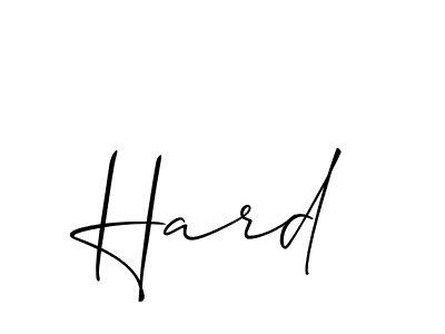 How to Draw Hard signature style? Allison_Script is a latest design signature styles for name Hard. Hard signature style 2 images and pictures png