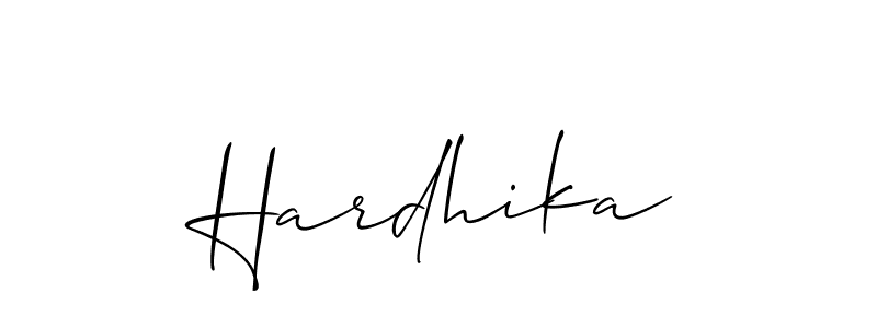 Make a beautiful signature design for name Hardhika. Use this online signature maker to create a handwritten signature for free. Hardhika signature style 2 images and pictures png