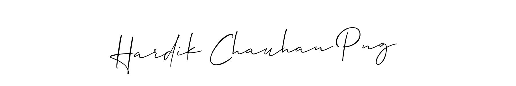 Use a signature maker to create a handwritten signature online. With this signature software, you can design (Allison_Script) your own signature for name Hardik Chauhan Png. Hardik Chauhan Png signature style 2 images and pictures png