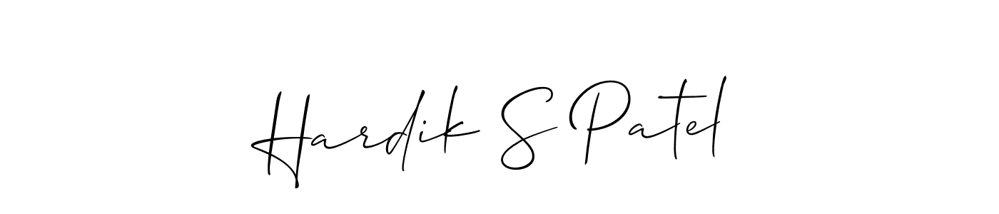 You can use this online signature creator to create a handwritten signature for the name Hardik S Patel. This is the best online autograph maker. Hardik S Patel signature style 2 images and pictures png