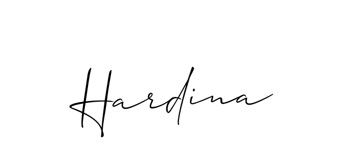 Make a beautiful signature design for name Hardina. Use this online signature maker to create a handwritten signature for free. Hardina signature style 2 images and pictures png