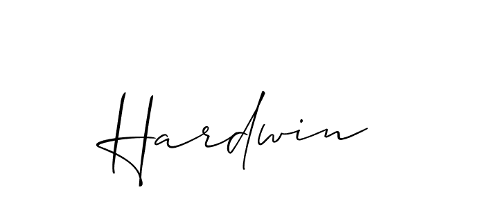 Once you've used our free online signature maker to create your best signature Allison_Script style, it's time to enjoy all of the benefits that Hardwin name signing documents. Hardwin signature style 2 images and pictures png