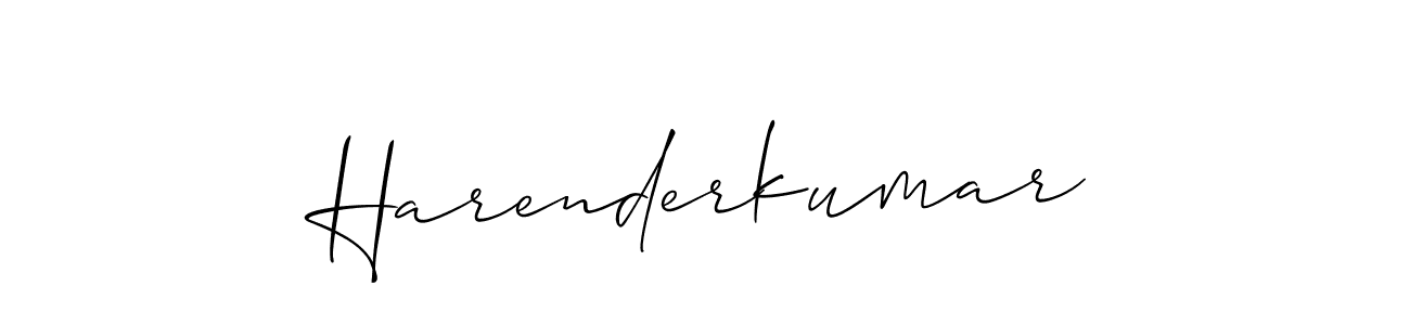 Make a short Harenderkumar signature style. Manage your documents anywhere anytime using Allison_Script. Create and add eSignatures, submit forms, share and send files easily. Harenderkumar signature style 2 images and pictures png