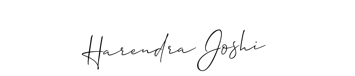How to Draw Harendra Joshi signature style? Allison_Script is a latest design signature styles for name Harendra Joshi. Harendra Joshi signature style 2 images and pictures png