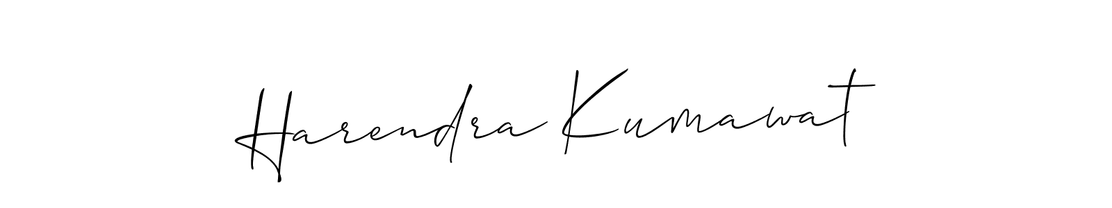 Similarly Allison_Script is the best handwritten signature design. Signature creator online .You can use it as an online autograph creator for name Harendra Kumawat. Harendra Kumawat signature style 2 images and pictures png