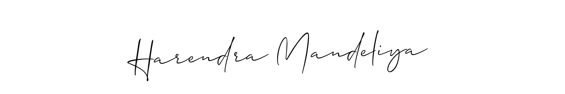 Once you've used our free online signature maker to create your best signature Allison_Script style, it's time to enjoy all of the benefits that Harendra Mandeliya name signing documents. Harendra Mandeliya signature style 2 images and pictures png