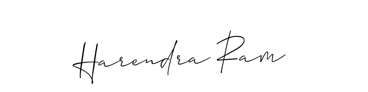 How to Draw Harendra Ram signature style? Allison_Script is a latest design signature styles for name Harendra Ram. Harendra Ram signature style 2 images and pictures png