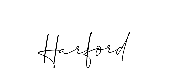 It looks lik you need a new signature style for name Harford. Design unique handwritten (Allison_Script) signature with our free signature maker in just a few clicks. Harford signature style 2 images and pictures png