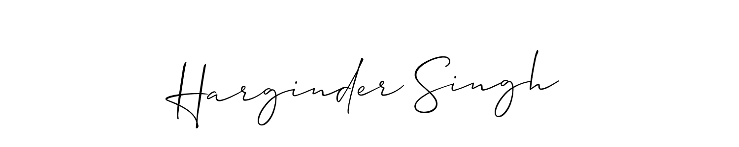 You should practise on your own different ways (Allison_Script) to write your name (Harginder Singh) in signature. don't let someone else do it for you. Harginder Singh signature style 2 images and pictures png