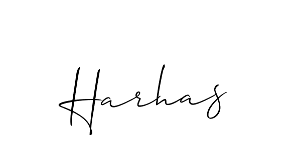 Make a beautiful signature design for name Harhas. Use this online signature maker to create a handwritten signature for free. Harhas signature style 2 images and pictures png