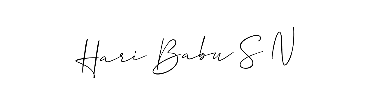 See photos of Hari Babu S N official signature by Spectra . Check more albums & portfolios. Read reviews & check more about Allison_Script font. Hari Babu S N signature style 2 images and pictures png