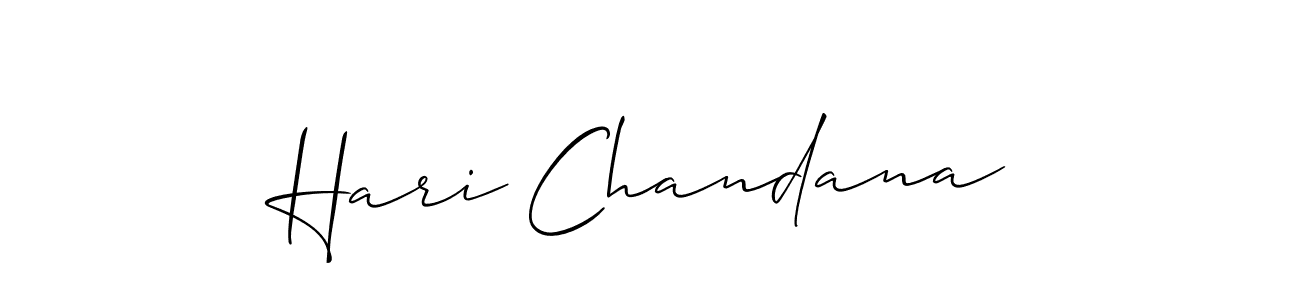 You can use this online signature creator to create a handwritten signature for the name Hari Chandana. This is the best online autograph maker. Hari Chandana signature style 2 images and pictures png