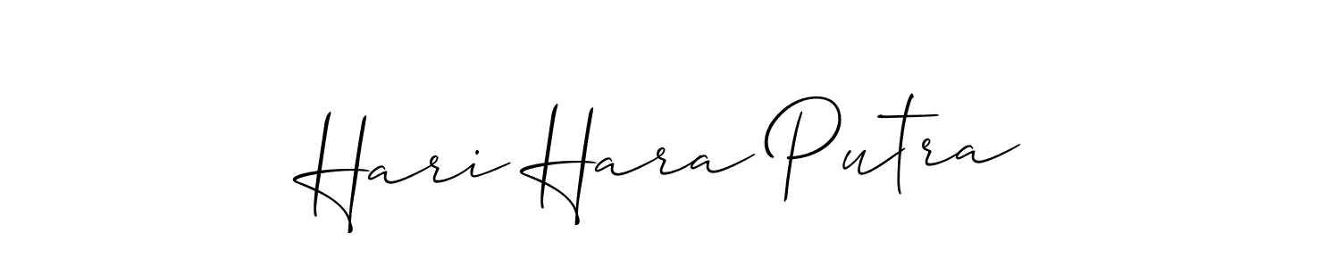 You can use this online signature creator to create a handwritten signature for the name Hari Hara Putra. This is the best online autograph maker. Hari Hara Putra signature style 2 images and pictures png