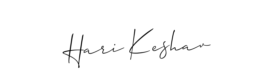 How to Draw Hari Keshav signature style? Allison_Script is a latest design signature styles for name Hari Keshav. Hari Keshav signature style 2 images and pictures png