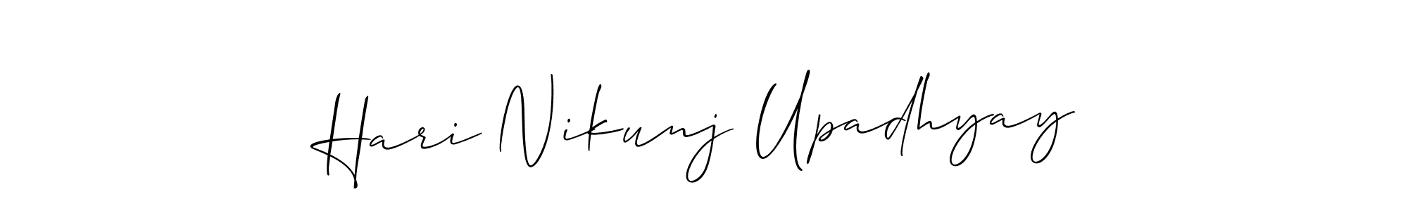 Check out images of Autograph of Hari Nikunj Upadhyay name. Actor Hari Nikunj Upadhyay Signature Style. Allison_Script is a professional sign style online. Hari Nikunj Upadhyay signature style 2 images and pictures png