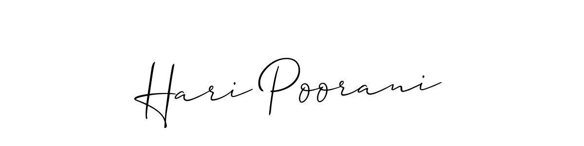 Here are the top 10 professional signature styles for the name Hari Poorani. These are the best autograph styles you can use for your name. Hari Poorani signature style 2 images and pictures png