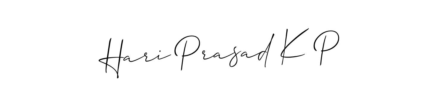 You can use this online signature creator to create a handwritten signature for the name Hari Prasad K P. This is the best online autograph maker. Hari Prasad K P signature style 2 images and pictures png