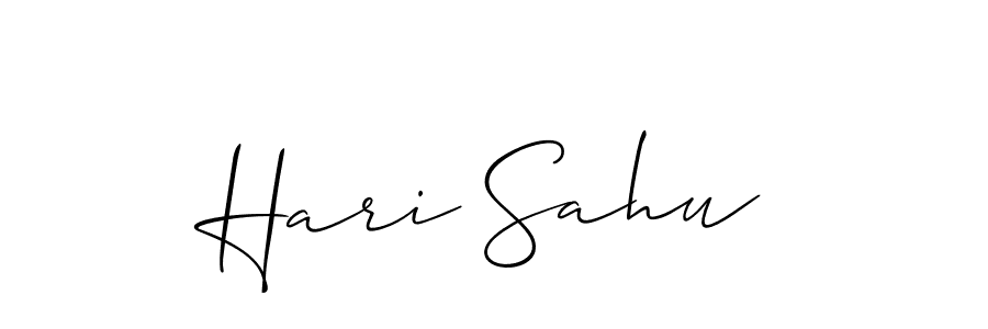 Once you've used our free online signature maker to create your best signature Allison_Script style, it's time to enjoy all of the benefits that Hari Sahu name signing documents. Hari Sahu signature style 2 images and pictures png