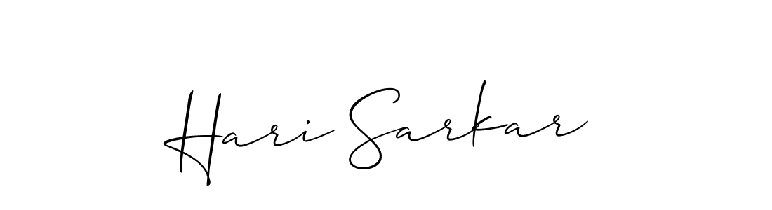 Once you've used our free online signature maker to create your best signature Allison_Script style, it's time to enjoy all of the benefits that Hari Sarkar name signing documents. Hari Sarkar signature style 2 images and pictures png