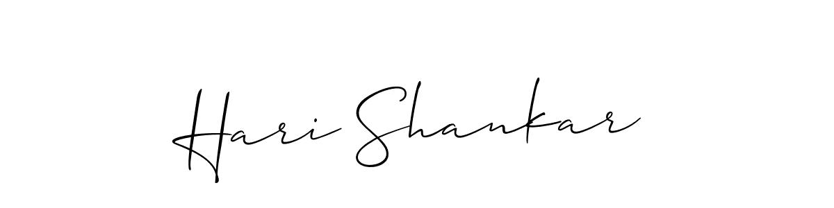 You should practise on your own different ways (Allison_Script) to write your name (Hari Shankar) in signature. don't let someone else do it for you. Hari Shankar signature style 2 images and pictures png