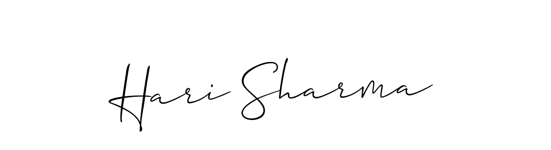 You should practise on your own different ways (Allison_Script) to write your name (Hari Sharma) in signature. don't let someone else do it for you. Hari Sharma signature style 2 images and pictures png